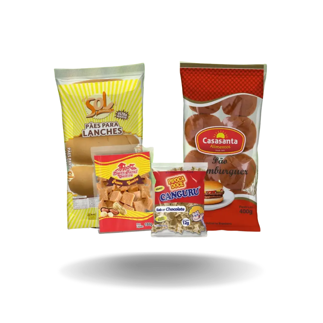 Embalagem de produtos alimentícios